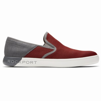 Sapatos Casual Rockport Colle Mesh Homem Vermelhas/Cinzentas PT-85149